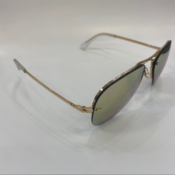 Rayban Aviators Rose Gold - Picture 2 of 5